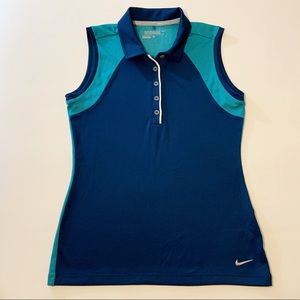 Nike Golf Dri-Fit Sleeveless Polo